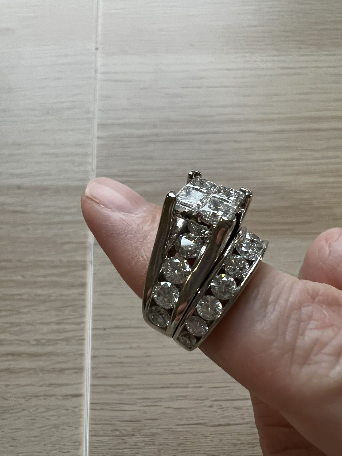 5 CTW Wedding Ring in 14K Size 5