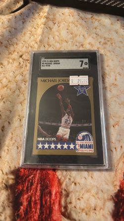 1990-91 NBA HOOPS MICHAEL JORDAN
