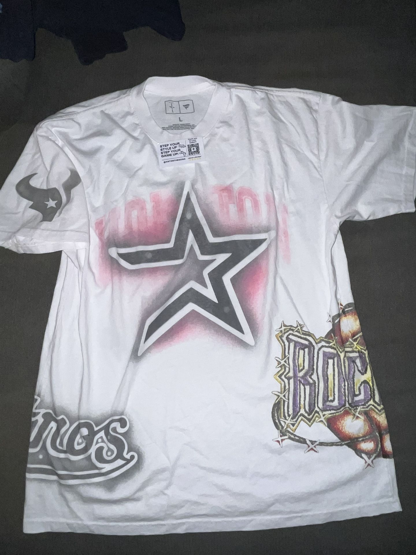 Travis Scott NYC 2025 Fanatics Sports Fest EXCLUSIVE T-Shirt SIZE L