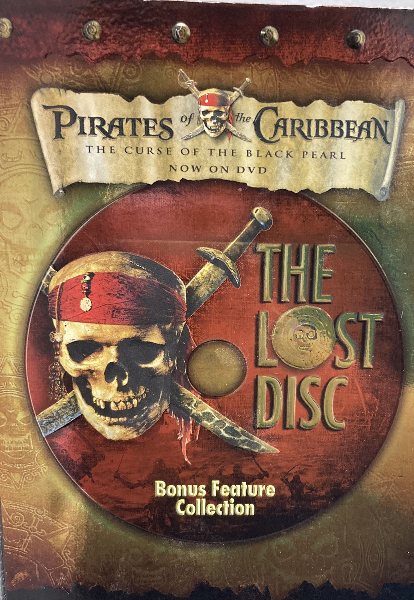 The Curse Of The Black Pearl DVD