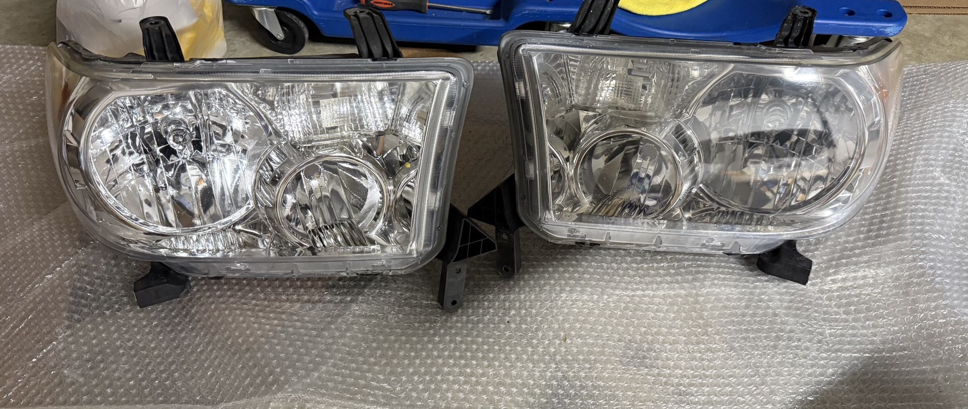 Used 2017 Toyota Sequoia OEM headlights