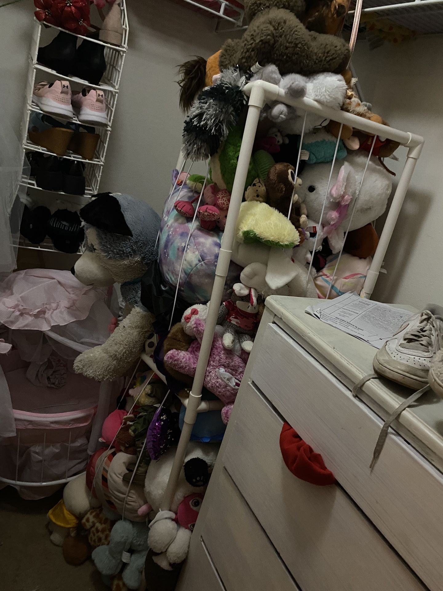 Barely Used Stuffed Animal Holder