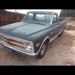 C-20 Chevy 68 Clean Title No Operation Proyect Truck 