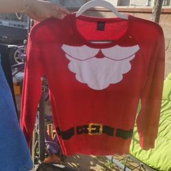 Christmas Sweater Xl 14-16 And Christmas Pet 