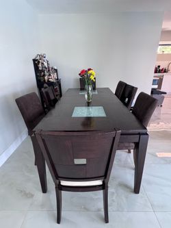 6 seat dining table