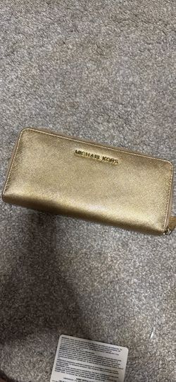 Gold Michael Kors Wallet