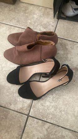 Lucky brand boots and black dress shoes  size8