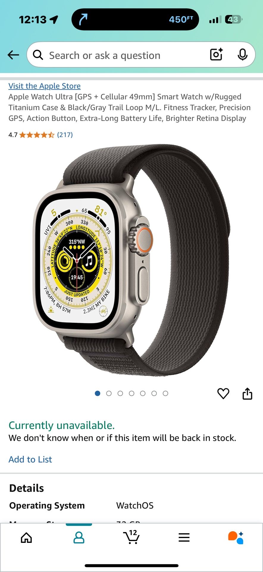 Apple Watch Ultra