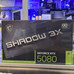 MSI RTX GeForce 5080 shadow 3X