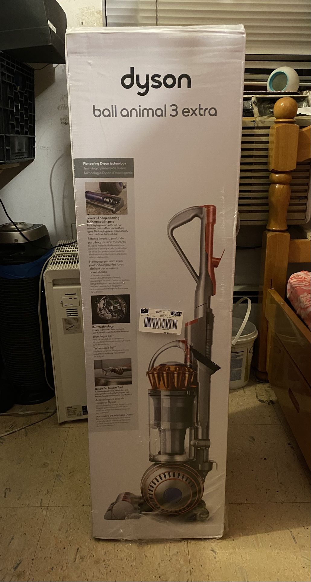 Dyson Ball Animal 3 Extra Upright Vacuum Bagless Multi-surface Cleaner