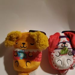 Dogs VS Squirrels Small Plush: Brenda And Alice