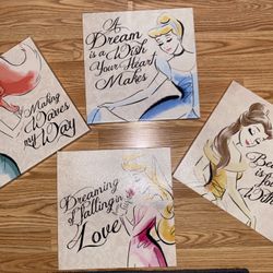 Disney Princess Wall Art