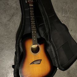 Acoustic Guitar W/ Extras 