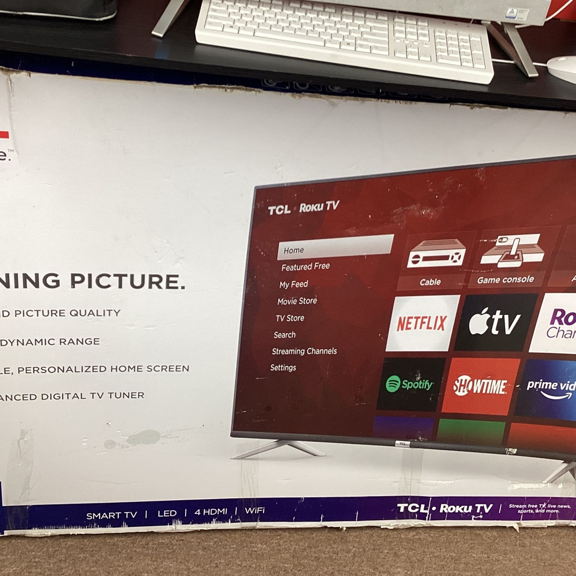 65 Inch TCL Tv