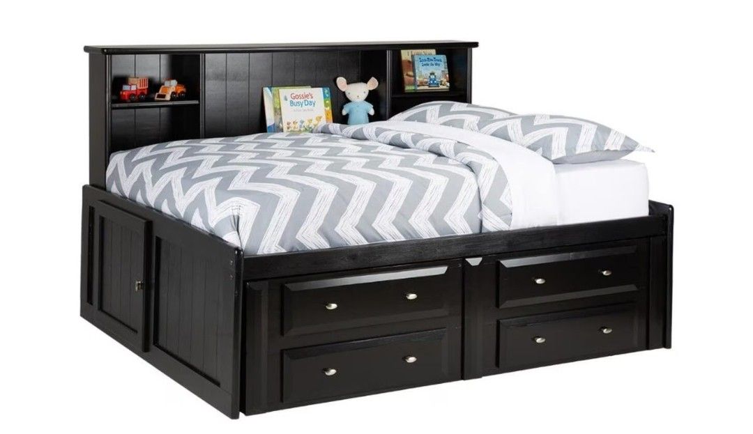Catalina Full Size Roomsaver Bed With Storage