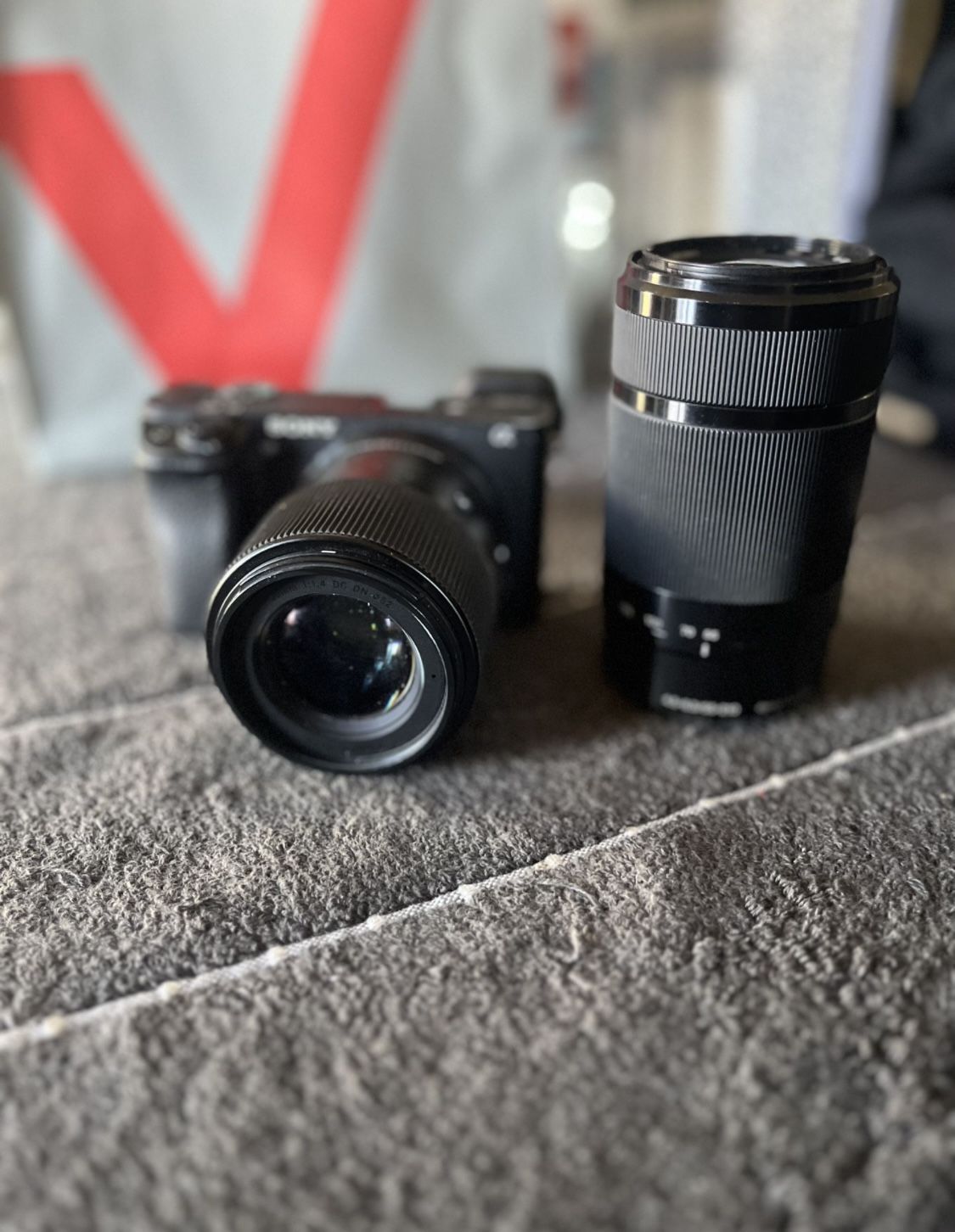 SONY A6300 WITH 2 LENSES