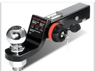 TOWING HITCH with 2-Inch Drop, Fits 2-Inch Receiver, 7,500/10,000 lbs