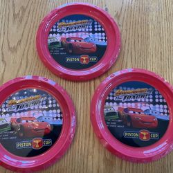 Plastic Kids Plates “Cars”