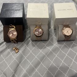 3 Gently Used Michael Kors Watches (bundle)