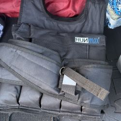 RUNmax Adjustable Weighted Vest
