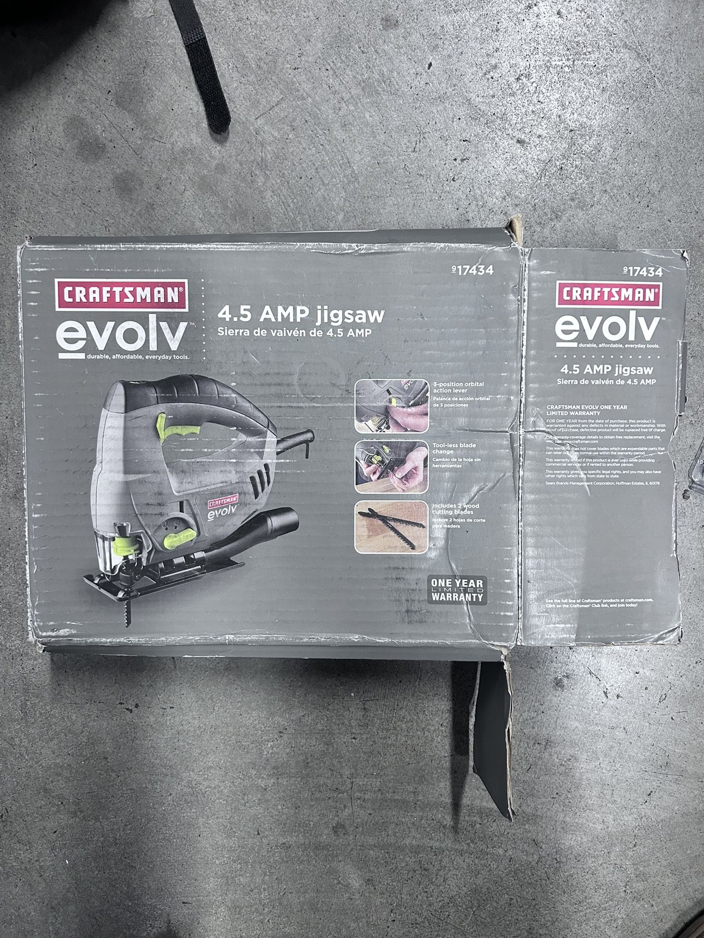 Craftsman Evolv 4.5 AMP Jigsaw