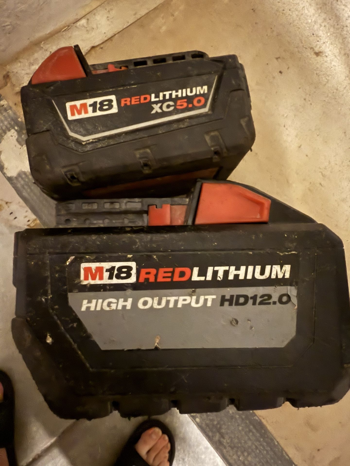 Both Batteries For Sale 