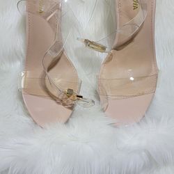 Wedge Clear Heels