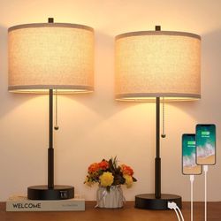 Set Of 2 Table Lamps