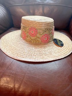 Sombrero De Palma Para Mujer