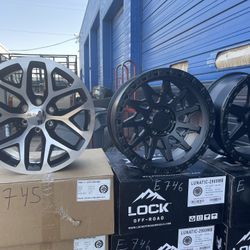 RIMS IN STOCK TODAY••••FINANCE AVAILABLE ••••$0 DOWN 120  DAYS TO PAY OFF •••NO INTEREST •••••4931 WW INDIAN BEST DEALS IN THE AREA!   NEED TIRES?? WE