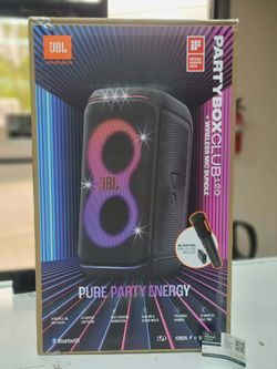 JBL - PartyBox Club 120 Portable Wireless Party Speaker (New) Black