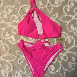 Hot Pink Bathing Suit
