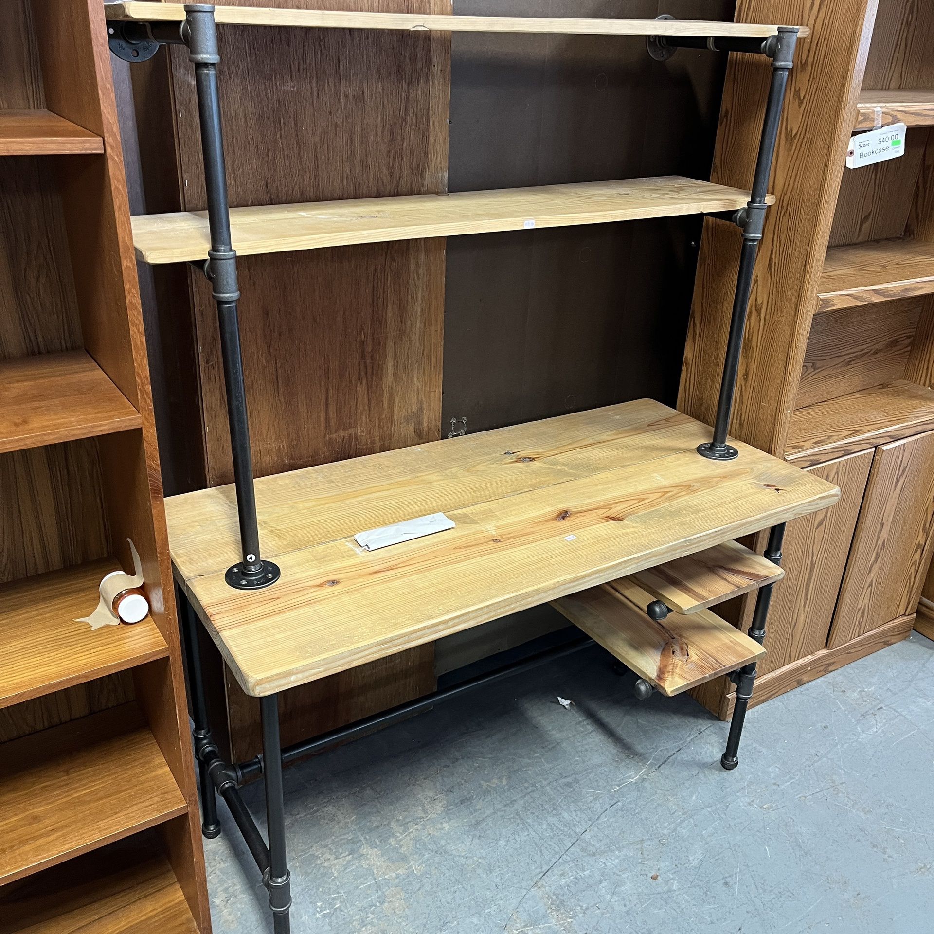 Industrial Style Desk Or Potting Table (in Store) 