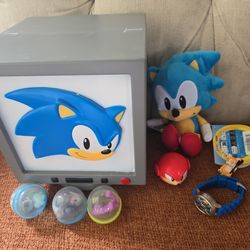 Sonic themed toys bundle