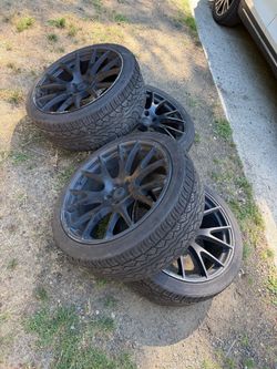 22" Dodge rims