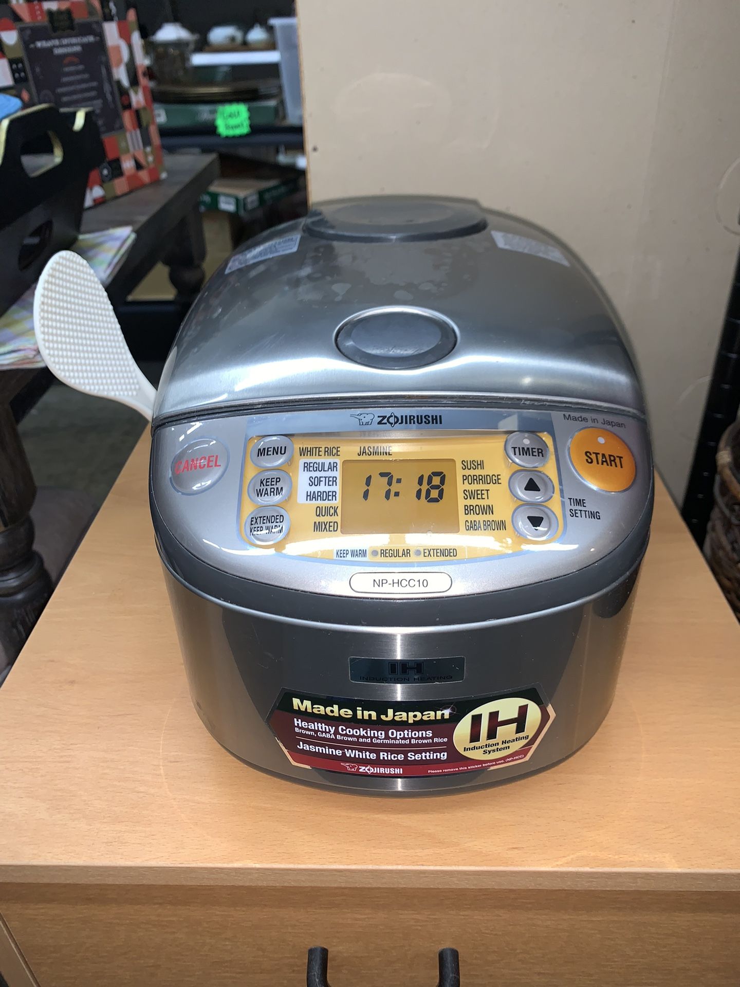 Zojirushi Induction Heating System 5.5 Cup Rice Cooker and Warmer Clean