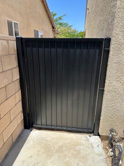 Custom iron doors