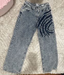 Wash Flared Jeans