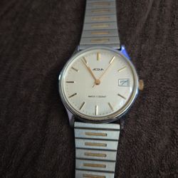 1980s Acqua Water Resistant, Handwinding 