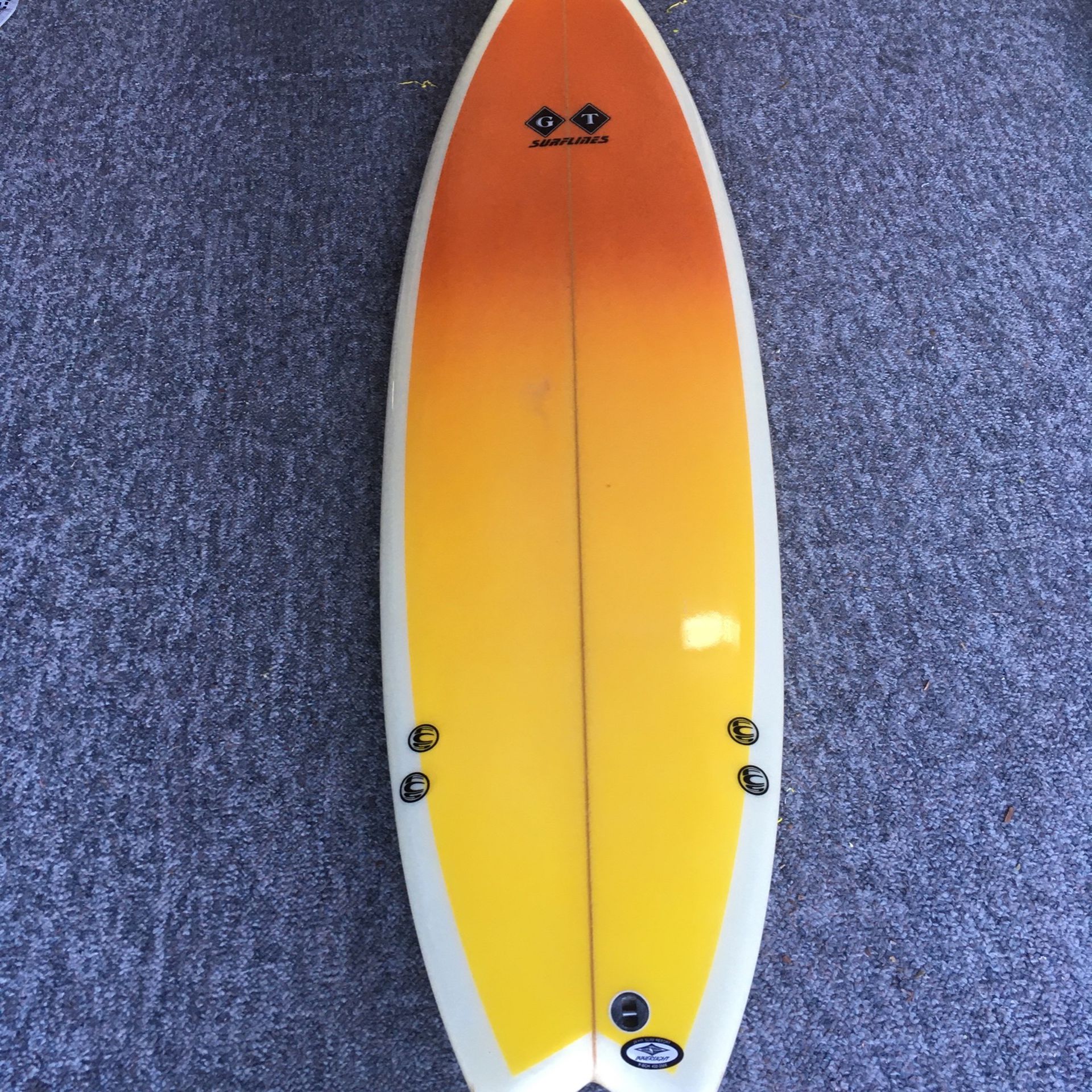 GT 6’4” Surfboard