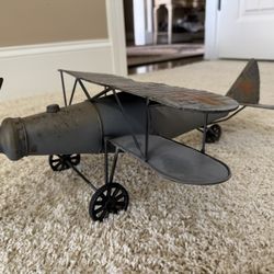 Vintage Toy Metal Plane