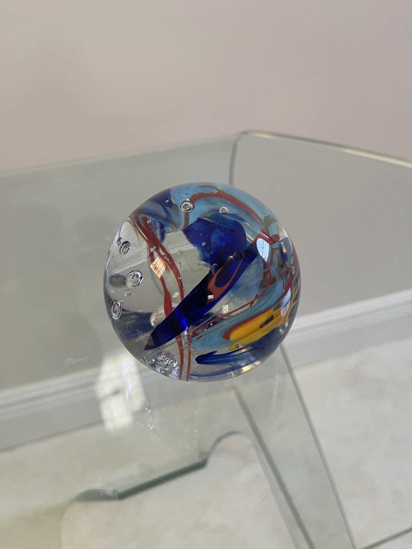 Paperweight/ Glass Sculpture 