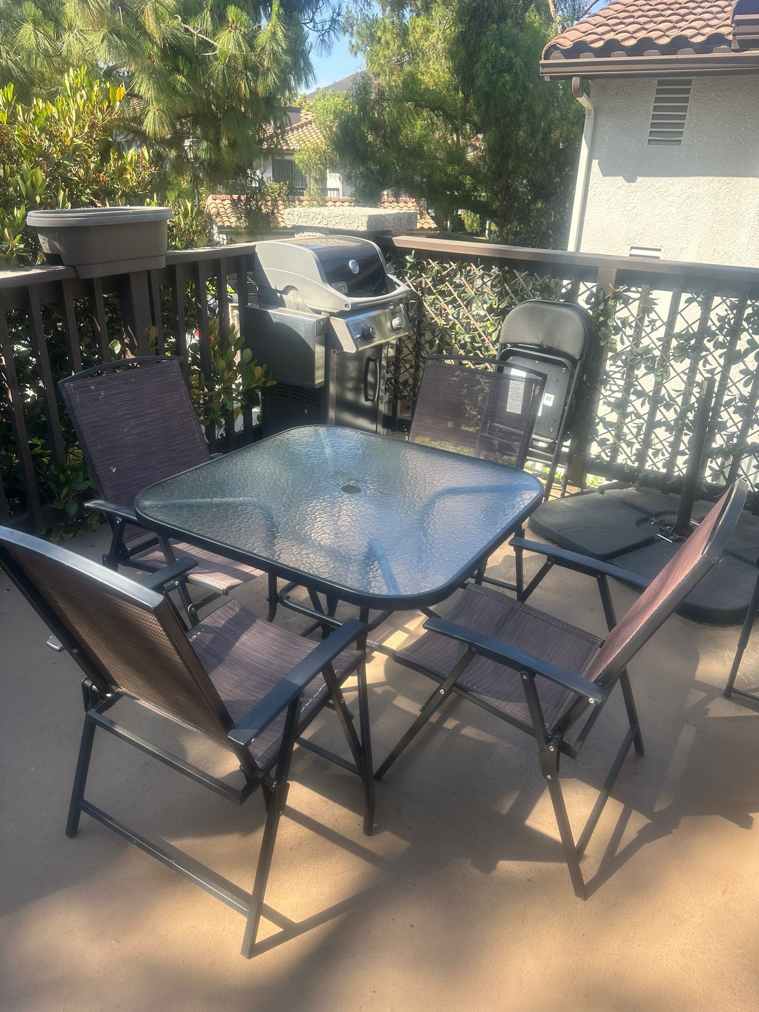 Patio Chairs And Table