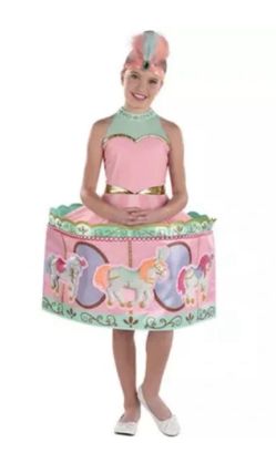 Girls Ballerina Carousel Costume - Toddler 3-4