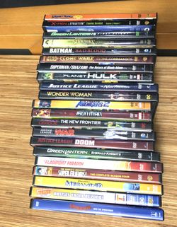 DC & Marvel DVD Movie Collection 