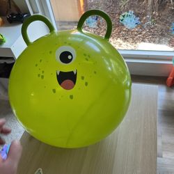Big Green Bouncing Ball 