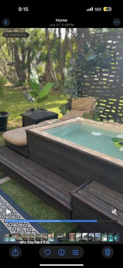 Above Ground Custom Pool (free Shipping )