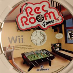 Wii Game. Rec room 