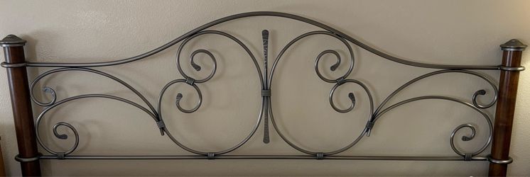 Free Cal King Headboard and bed frame