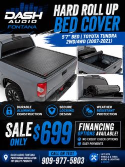 Hard Roll Up Bed Cover 5'7" Bed | Toyota Tundra 2WD/4WD (2007-2021)